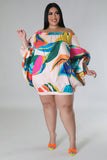 Tropical Breeze Balloon Dress