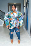 THE BAHAMA BREEZE KIMONO